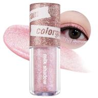 ✨ colorgram milk bling shadow 3.2g - true beauty k-drama makeup, long-lasting liquid twinkle under eye makeup shadow, no dispersed pearls (09 happy aura) logo