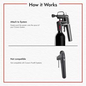 img 1 attached to Coravin Wine Aerator - Enhances Wine 🍷 Flavor Instantly - Compatible with Coravin Wine Preservation System