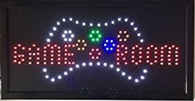 img 1 attached to 🎮 19 X 10 Inch CHENXI Game Room Entertainment LED Neon Sign Display for Business Stores – No Animation (48 X 25 CM)