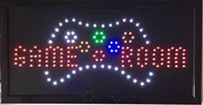 img 3 attached to 🎮 19 X 10 Inch CHENXI Game Room Entertainment LED Neon Sign Display for Business Stores – No Animation (48 X 25 CM)