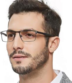 img 3 attached to 👓 OCCI CHIARI Fashion Eyewear Men Women Reading Glasses Frame