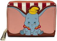 бумажник в полоску loungefly disney dumbo логотип