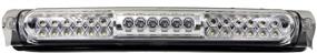 img 2 attached to Youxmoto Подходит для 1997-2003 Ford F150, 2004 Ford F150 Heritage Светодиодный стоп-сигнал третьего тормозного огня Cargo Light High Mount Light Mount Light с водонепроницаемым дизайном в хромированном корпусе и прозрачной линзой.
