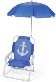 img 1 attached to Mermaid Kids' Outdoor Umbrella by Heritage - Furniture, Decor & Storage Option for Kids