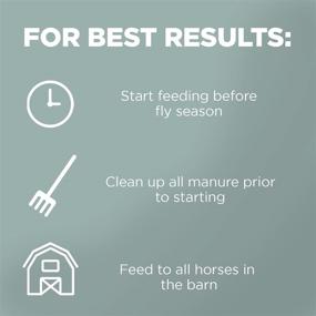img 1 attached to 🐴 Formula 707 MultiFly Feed-Thru Fly Control Pellets for Horses - Effective & Safe Fly Population Reduction (5 LB Bucket)