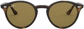 img 4 attached to 🕶️ Ray Ban RB2180 Round Sunglasses Tortoise: Classic Style with a Modern Twist