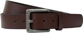 img 2 attached to Leather Pathfinding Belt with Nickel Buckle