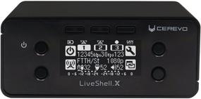 img 4 attached to Cerevo LiveShell X: HD Video Streamer with H.265 Encoder, WiFi/Wired Connection - Ustream, Niconico, YouTube, Facebook Live, Twitch Compatible