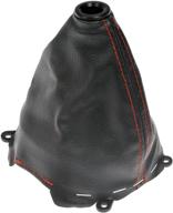 🧤 dorman 76802 shift boot - black with red stitching logo