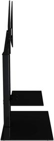 img 2 attached to 📺 AVF FSL700LEB-A Lesina TV Floor Stand with TV Mounting Column for 32 to 65-Inch TVs, Black - Enhanced SEO