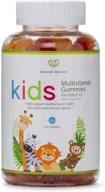 🍬 amanah children's multivitamin gummy - 120 count - halal vitamins: boost your child's health with a 2 month supply! logo