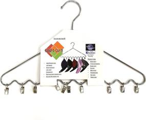 img 3 attached to USA Patented Chromed Steel Dr. Organizer for Closet: Cap, Hat, Glove, Scarf, and Accessory Hanger – 1 Pack