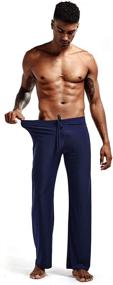 img 1 attached to Eternal Berry Fashion Ultra Thin Pajama Men's Clothing