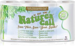 img 4 attached to Nature's Call: Premium 100% Bamboo Toilet Paper for RVs, 🌿 Boats, and Homes - Soft, Tank Safe, Quick Dissolve - FSC Certified
