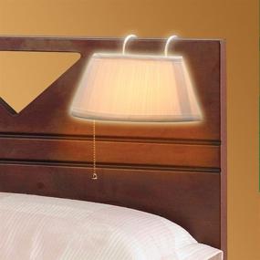 img 2 attached to 🛋️ WalterDrake Cream Headboard Light: Enhance Your Bedroom with Style and Functionality