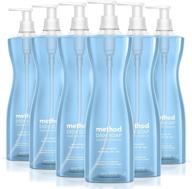 method dish soap sea minerals 18oz 6-pack - packaging variations included! logo