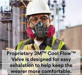 img 2 attached to 🔒 3M Respirator Prefilters - Enhanced Filter Count for Maximum Protection