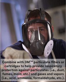 img 1 attached to 🔒 3M Respirator Prefilters - Enhanced Filter Count for Maximum Protection