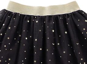 img 2 attached to Sparkling Sequin Toddler Girls Clothing and Skirts & Skorts for Ages 3-4