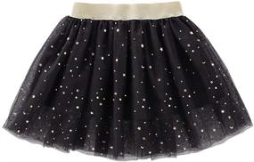 img 3 attached to Sparkling Sequin Toddler Girls Clothing and Skirts & Skorts for Ages 3-4