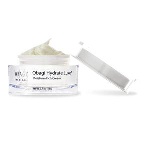 img 2 attached to Obagi Hydrate Luxe Moisture-Rich Cream - 1.7 oz, Pack of 1 | Hydrating Face Lotion with Shea Butter | Ultra-Rich Night Cream for Dry, Sensitive, and Aging Skin