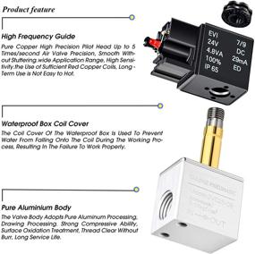 img 2 attached to 🔌 Pneumatic Normally Electric Solenoid 2V025 08: The Ultimate Solution for Efficient Automation