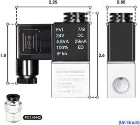 img 3 attached to 🔌 Pneumatic Normally Electric Solenoid 2V025 08: The Ultimate Solution for Efficient Automation