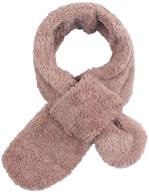 🧣 теплый детский флисовый шарф-воротник для осени/зимы - унисекс детский шарф на 1-6 лет. логотип