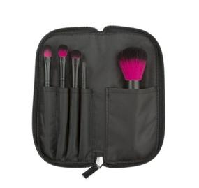 img 3 attached to 💄 Vibrant Fuchsia-themed Coastal Scents Makeup Brush Set for Effortless Beauty Enhancements