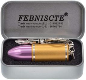 img 4 attached to 🎁 Creative Pen Drive Thumb Drive - FEBNISCTE Fashion Metal Lipstick Flash Drive with 8GB Memory - Portable USB 2.0 Data Storage - Perfect Gift for Girl Mom Wife Grandmother Girlfriend