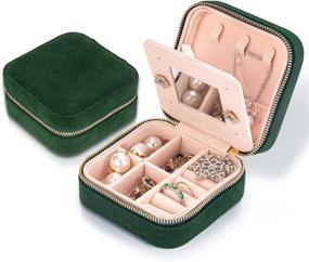img 4 attached to Smileshe Portable Organizer Necklaces Bracelets Storage & Organization