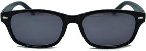img 3 attached to 🕶️ UVB400 Full Reader Sunglasses by In Style Eyes - Non-BiFocal Insight Classic with UVB400 Protection