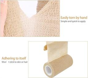 img 2 attached to 6Pcs Self Adherent Cohesive Bandages