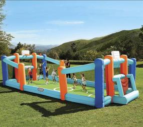 img 3 attached to 🏀 Inflatable Backyard Basketball by Little Tikes