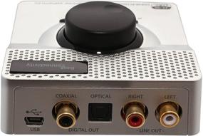 img 1 attached to 🎧 Syba SD-DAC63057 – USB 24 Bit 96 KHz DAC Digital to Analog Headphone Amplifier with 2 Stage EQ, Digital/Coaxial Output, and RCA Output