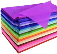 vibrant colored sheets for tissue wrapping decoration logo