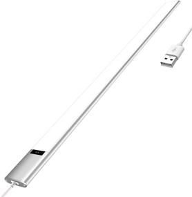 img 4 attached to Convenient Hand Wave Activation: 24 Inch LED Closet Light with USB Power, Dimmable Night Light for Closet, Cabinet, Kitchen & More!