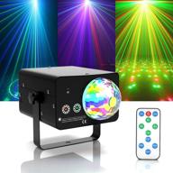 🎉 holdlamp party lights disco ball light: rgb led magical stage effect lighting with remote control and sound control for dj show concert party christmas halloween decorations logo