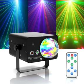 img 4 attached to 🎉 HOLDLAMP Party Lights Disco Ball Light: RGB LED Magical Stage Effect Lighting with Remote Control and Sound Control for DJ Show Concert Party Christmas Halloween Decorations