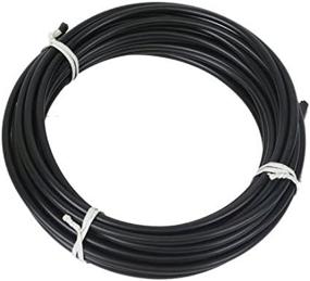 img 4 attached to 🚲 SUNLITE SIS Shift Cable Housing - 25ft (7.6m) Black - Premium 4mm Bike Cable for Smooth Gear Shifting