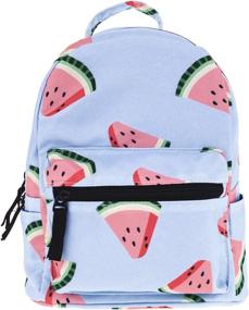 img 4 attached to 🍉 Watermelon Backpacks for Girls, Children, and Adults - Backpacks