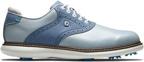 img 3 attached to 🏌️ FootJoy Men's Traditions Golf Shoes: Classic White Men's Footwear for Golfers