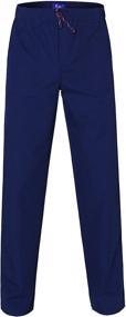 img 4 attached to Pants Chino Uniform School Adjustable Boys' Clothing for Pants