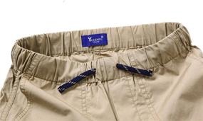 img 2 attached to Pants Chino Uniform School Adjustable Boys' Clothing for Pants