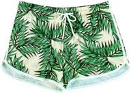 boardshorts hawaiian casual summer tropical women's clothing logo