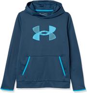 👕 мальчики' x large under armour флисовая толстовка с капюшоном: одежда и активная одежда логотип