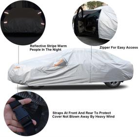 img 2 attached to Kayme Multi Layer Waterproof Automobiles Protection
