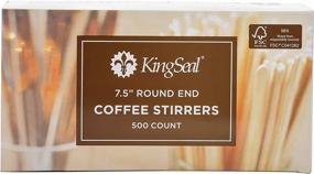 img 2 attached to KingSeal Certified Sustainably Sourced Stirrers