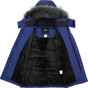 img 3 attached to ZSHOW Hooded Winter Quilted Windproof Boys' Clothing ~ Jackets & Coats