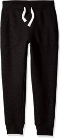 img 2 attached to Comfy and Stylish: French Toast Boys' Fleece Jogger – Perfect for Active Play!